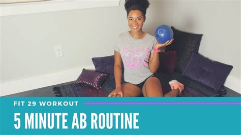 MINUTE AB WORKOUT YouTube