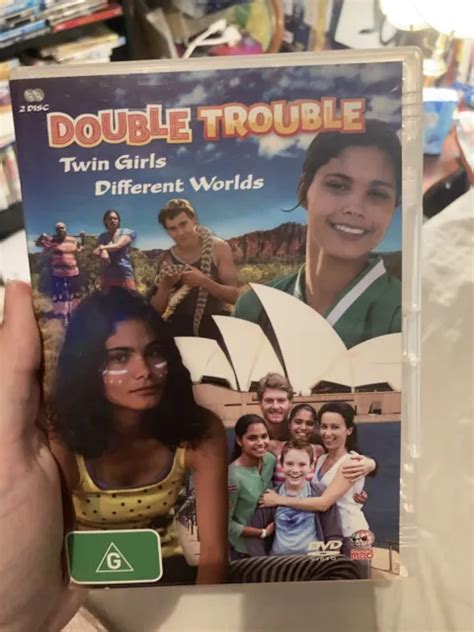Rare Double Trouble 2007 Indigenous Twin Girls Different Worlds Oop Dvd R4 Eur 65 39 Picclick Fr
