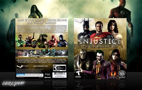 Viewing Full Size Injustice Gods Among Us Ultimate Edition Box Cover