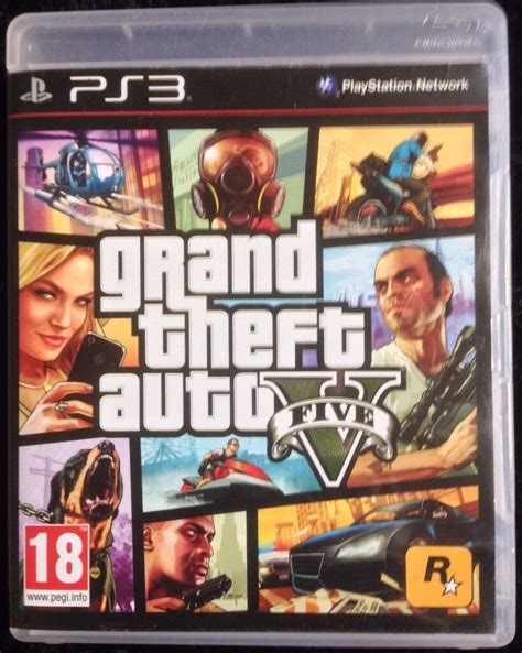 Sony Playstation Ps3 Gta 5 V Gta5 Game Grand Theft Auto In Bradford