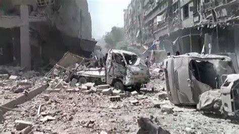 Syrias Civil War Douma Airstrikes Toll Nears 100 Nbc News