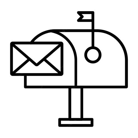 Premium Vector Mailbox Icon