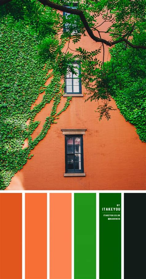 Green And Terracotta Color Scheme I Take You Wedding Readings
