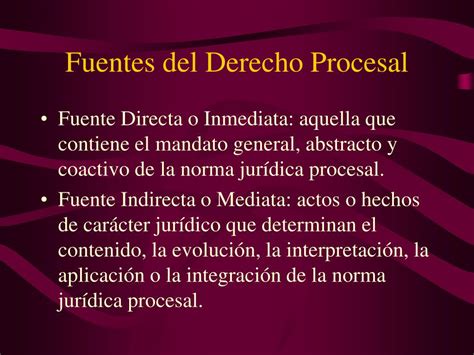 Ppt El Derecho Procesal Powerpoint Presentation Free Download Id
