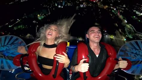 Slingshot Ride Boob Slip Ytboob