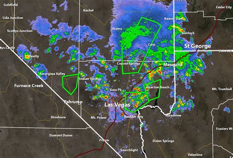 NWS Las Vegas On Twitter Radar Update 11 00pm Ongoing Storms