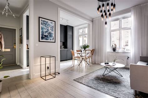 Luxurious Contemporary Small One Bedroom Apartment Sweden2