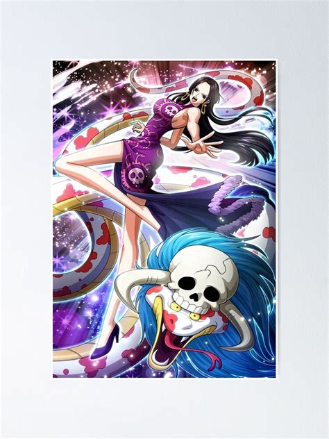 Boa Hancock One Piece Poster For Sale By Johnfleischman Redbubble