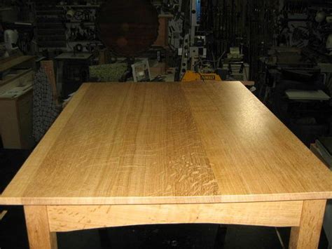 14 Sawn White Oak Table Woodworking Project By A1jim Craftisian