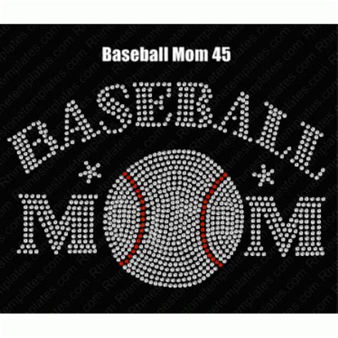 Baseball Mom Digital Design Eps Svg