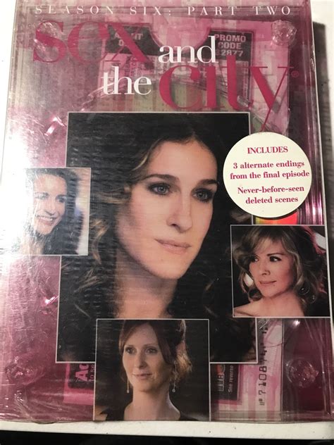 sex and the city the sixth season part 2 dvd 2008 3 disc set for sale online ebay