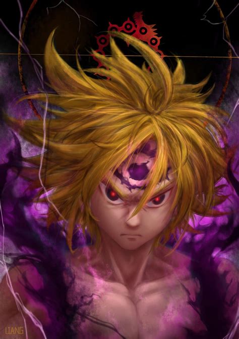 The Best 9 Wallpaper Awesome Meliodas Demon Form Antik Kuriosa