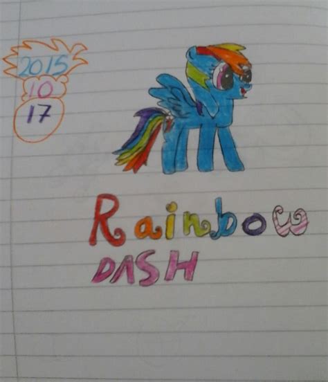 4 Ways To Draw Rainbow Dash Wikihow