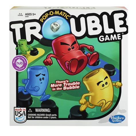 Hochwertige Ware Trouble Board Game For Kids Ages 5 And Up 2 4 Players