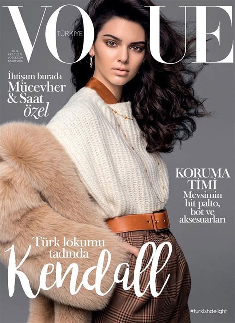 Kendall Jenner Covers Vogue Turkey November 2016 Issue