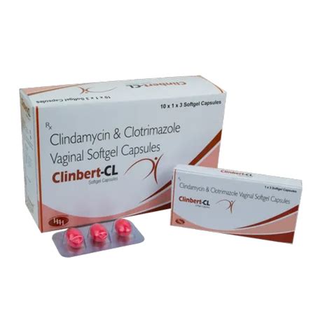 Clindamycin Clotrimazole Vaginal Softgel Capsules 1X3X10