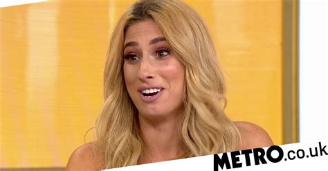 Stacey Solomon Admits She Uses Sanitary Towels To Mop Up Armpit Sweat