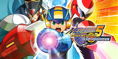 Mega Man Battle Network 5 Team Protoman Game Boy Advance Games