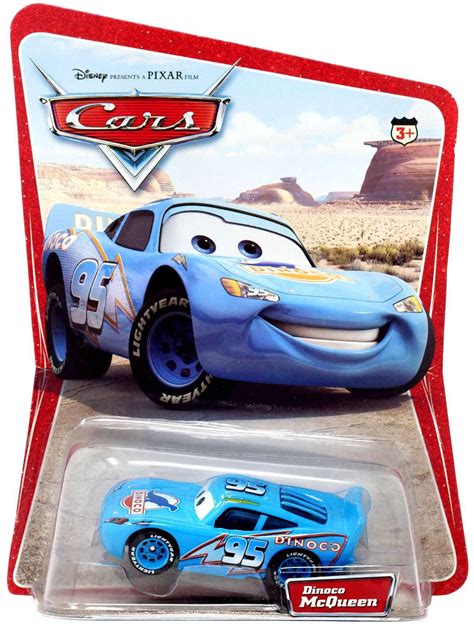 Disney Pixar Cars Series 1 Blue Dinoco Lightning Mcqueen Diecast Car