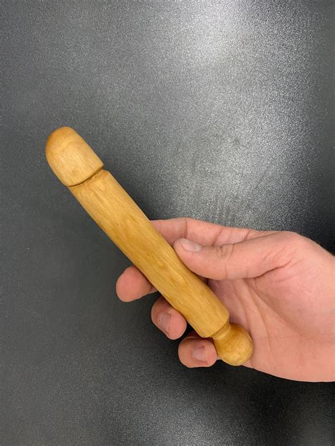 Wooden Standing Penis Wooden Penis Wood Dildo Handmade Etsy