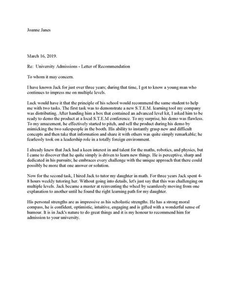 Writing letters of recommendation for students. Letter Of Recommendation For Math Tutor - Tutor Resume And Cover Letter Examples / Math tutor ...