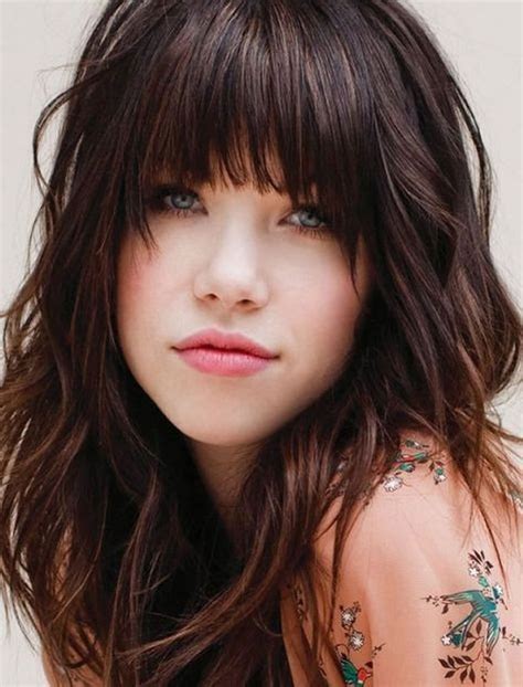 20 Short Hairstyles With Long Bangs Short Hair Care Tips The Short