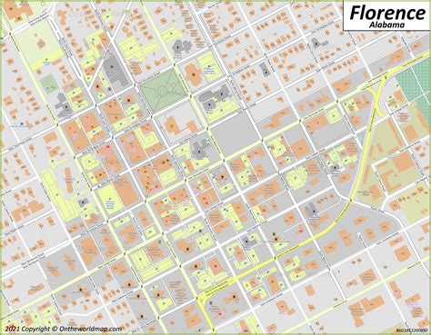Street Map Of Florence