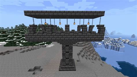 Minecraft Deep Slate Bridge Design Youtube
