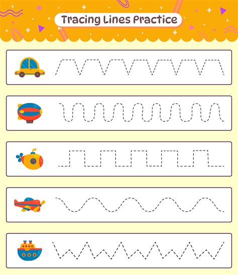 6 Best Printable Preschool Tracing Lines Sheets Pdf For Free At Printablee