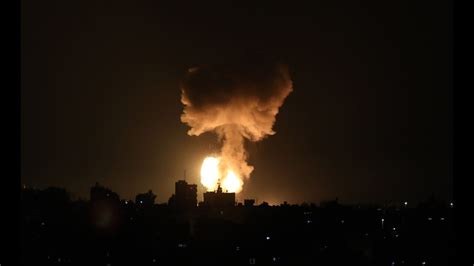 Israel Strikes Hamas Targets After Rockets Fired From Gaza Fox News Video