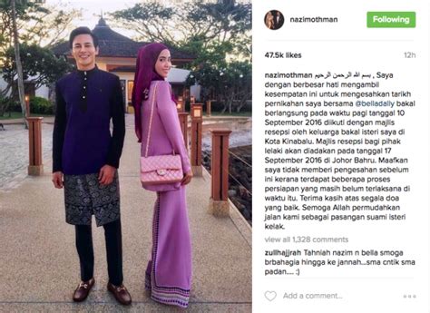 Semalam iaitu pada 1 ramadhan, aktres bella dally mengesahkan ikatan perkahwinannya dengan aktor nazim othman sudah berakhir. Nazim Othman, Bella Dally Nikah 10 September