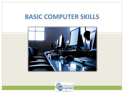 Ppt Basic Computer Skills Powerpoint Presentation Free Download Id