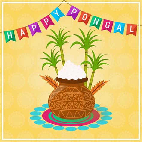 Happy Pongal Greetings Cards And Wishes Images Photos Status And