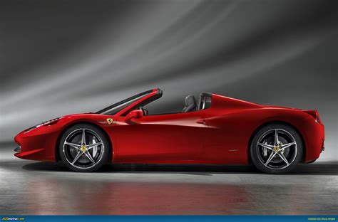 Engine, design, aerodynamics, handling, instrumentation and ergonomics, just to name a few. AUSmotive.com » OFFICIAL: Ferrari 458 Italia Spider