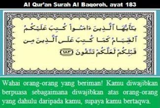 Daily Alqur An Perintah Berpuasa Jelas Disebutkan Dalam Al Qur An