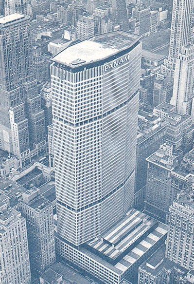 The Last Helicopter On The Pan Am Building New York City Buildings