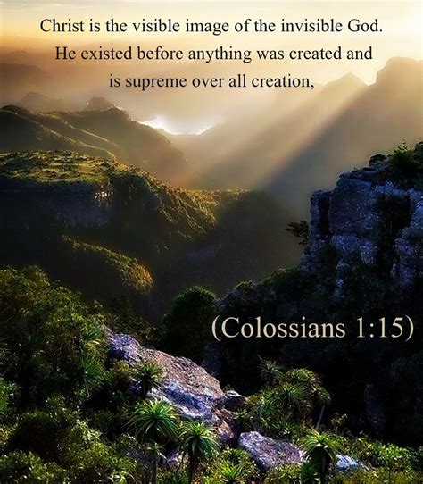 Colossians 115 Nlt A Photo On Flickriver