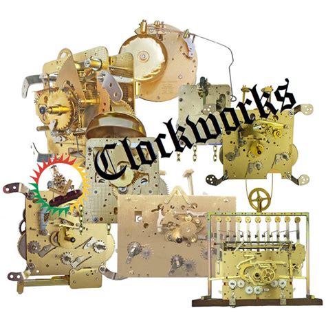 451 Hermle Clock Movement Fast Shipping Clockworks Clockworks