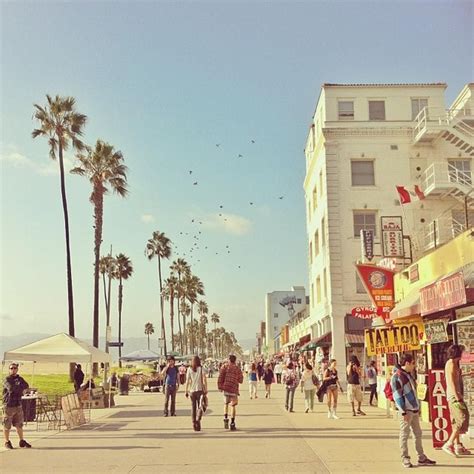 Venice Beach Boardwalk Always Take Out Of Town Guest Here Crazy
