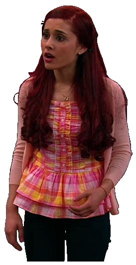 cat valentine sam and cat ariana grande by thelivingbluejay on deviantart