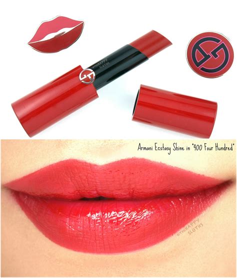 Giorgio Armani Beauty New Ecstasy Shine Lipsticks