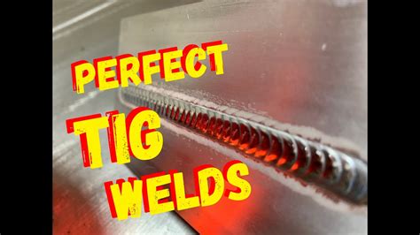 Aluminum Tig Welding Settings How To Make The Perfect Weld Youtube
