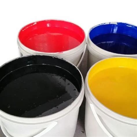 Water Based Screen Printing Inks Packaging Size 10 Liter Rs 150 Kg