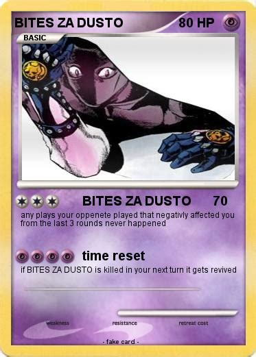 Pokémon Bites Za Dusto Bites Za Dusto My Pokemon Card