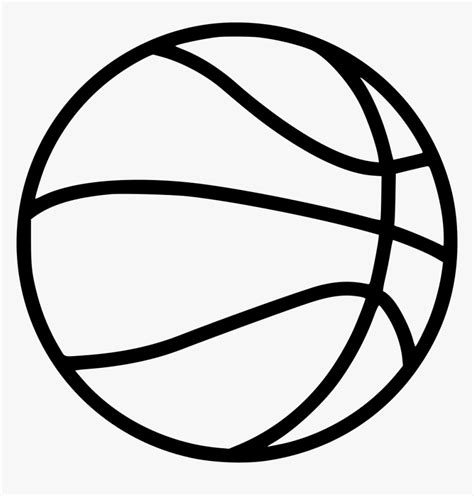 Basketball Clipart Black And White Png Pisc