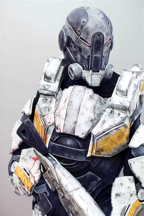 Cerberus Assault Trooper From Mass Effect 3cosplayer Steven Massey Ww