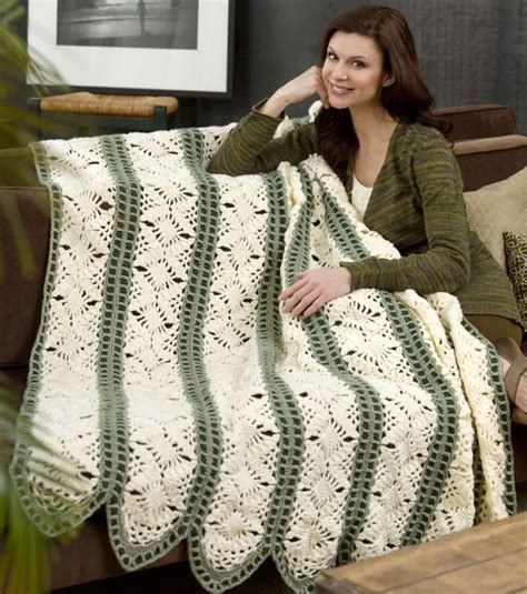 Fast Irish Panels Throw This Unique Lace Crochet Afghan Pattern Is