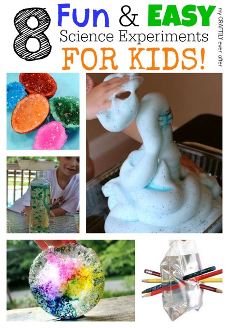 8 Fun And Easy Science Experiments For Kids My Craftily Ever After