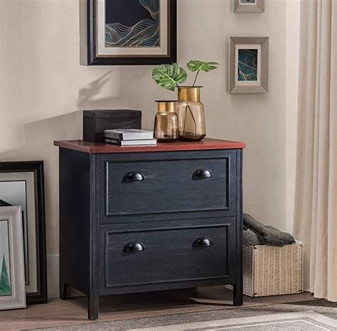We jest, but think of it: 2L Lifestyle Byron 2-Drawer File Cabinet, Small, Black and ...