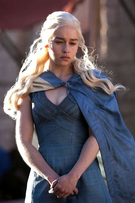 Emilia Clarke As Daenerys Targaryen In Game Of Thrones 2014 Emilia Clarke Daenerys Targaryen